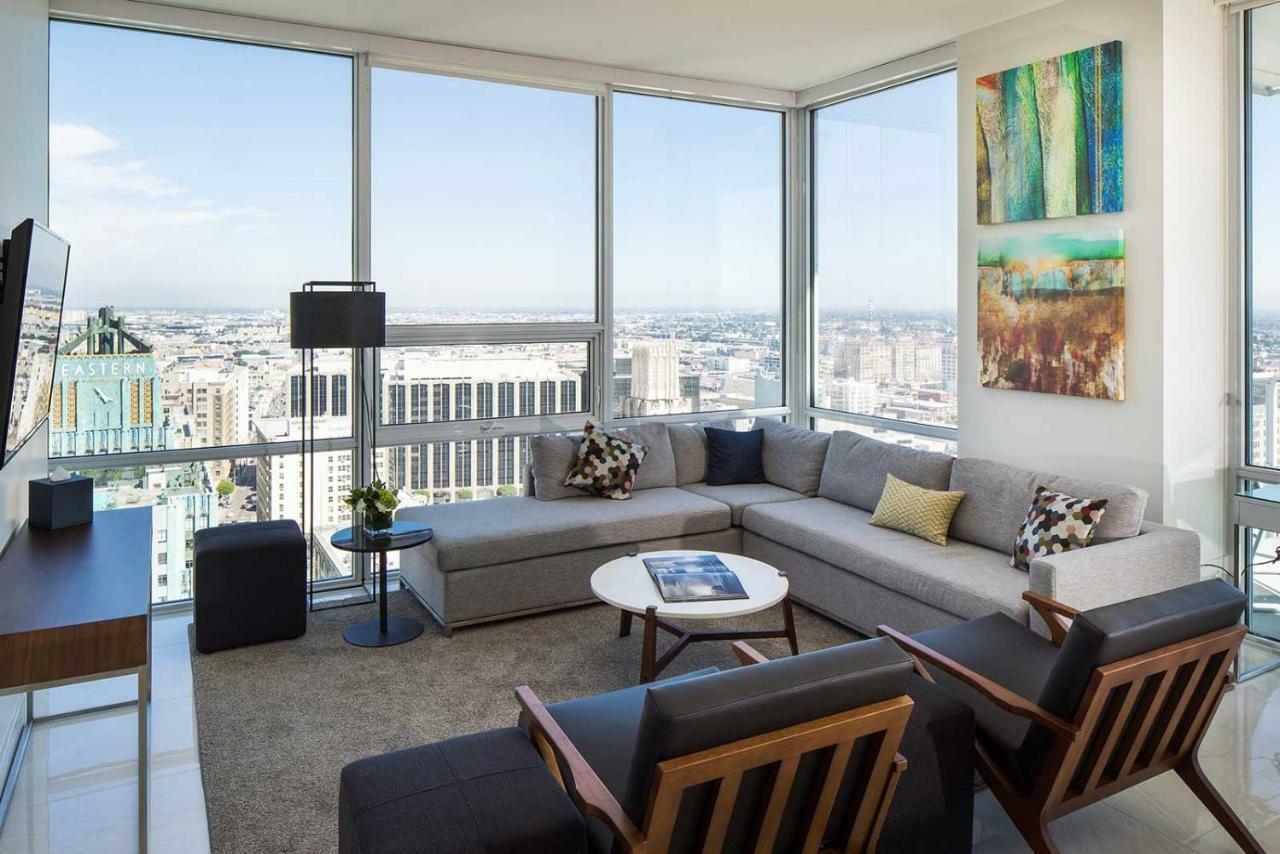 Luxurious Highrise 2B 2B Apartment Heart Of Downtown La Los Angeles Exteriér fotografie